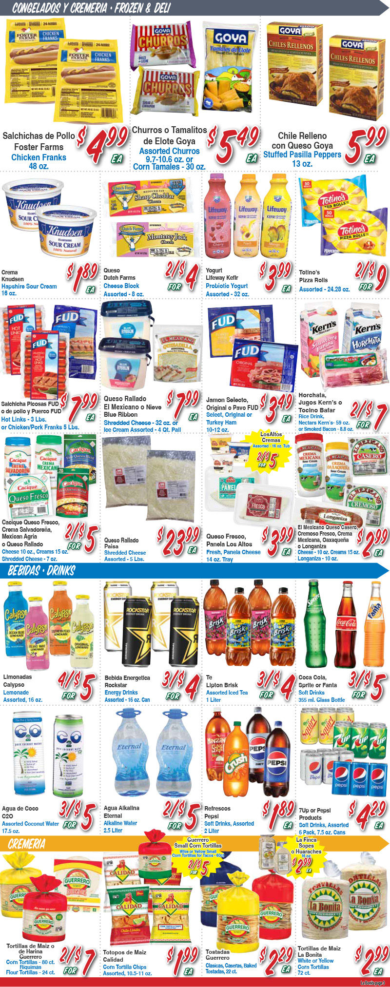 La Bonita Weekly Ad Page 3