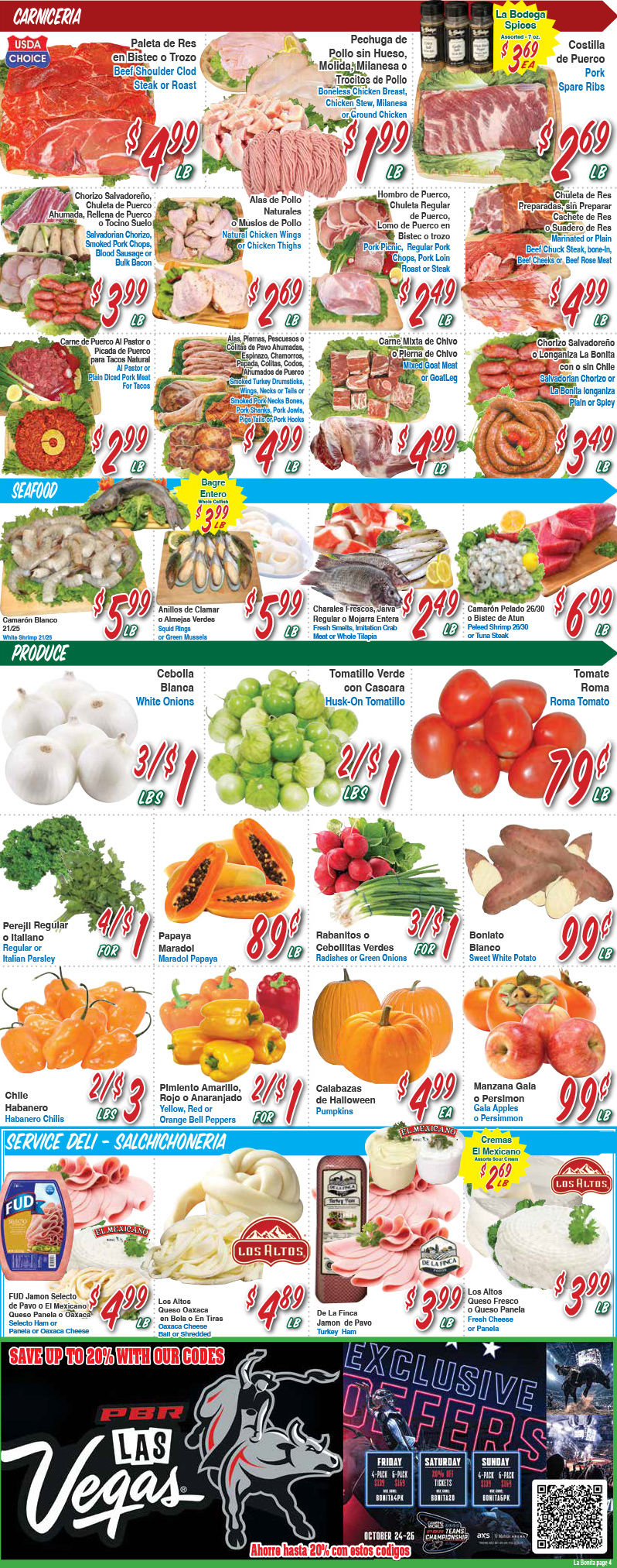La Bonita Weekly Ad Page 4